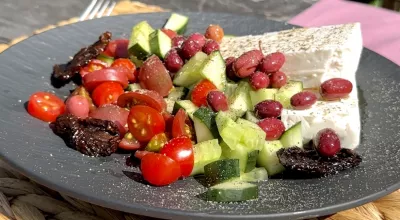 Feta-Tomaten-Salat Feta-Tomaten-Salat